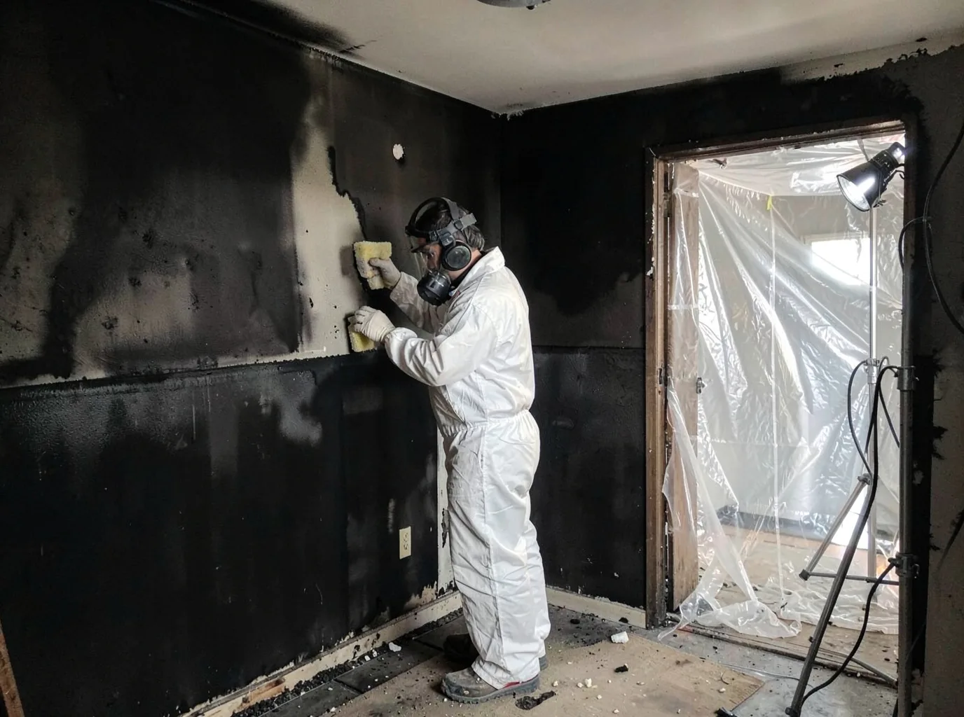 Fire Damage Restoration company in Leonard, MI